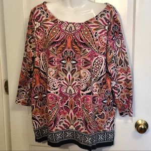 Rafaellla 3/4 sleeve Blouse